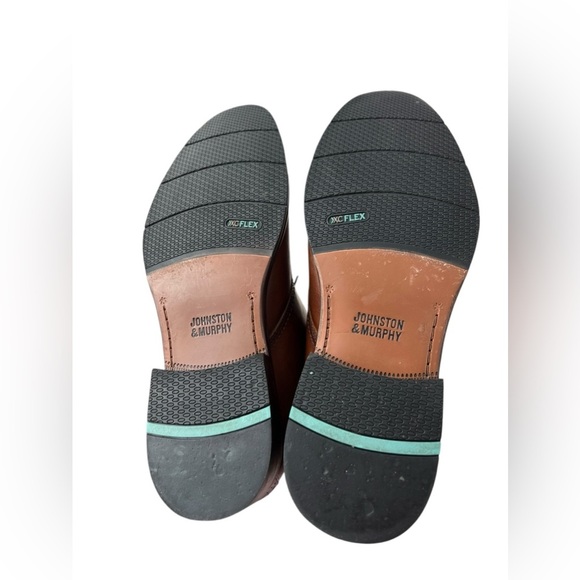 Johnston & Murphy XC Flex Raleigh Chukka Tan Full Grain Leather Boots size 13 - Picture 7 of 8